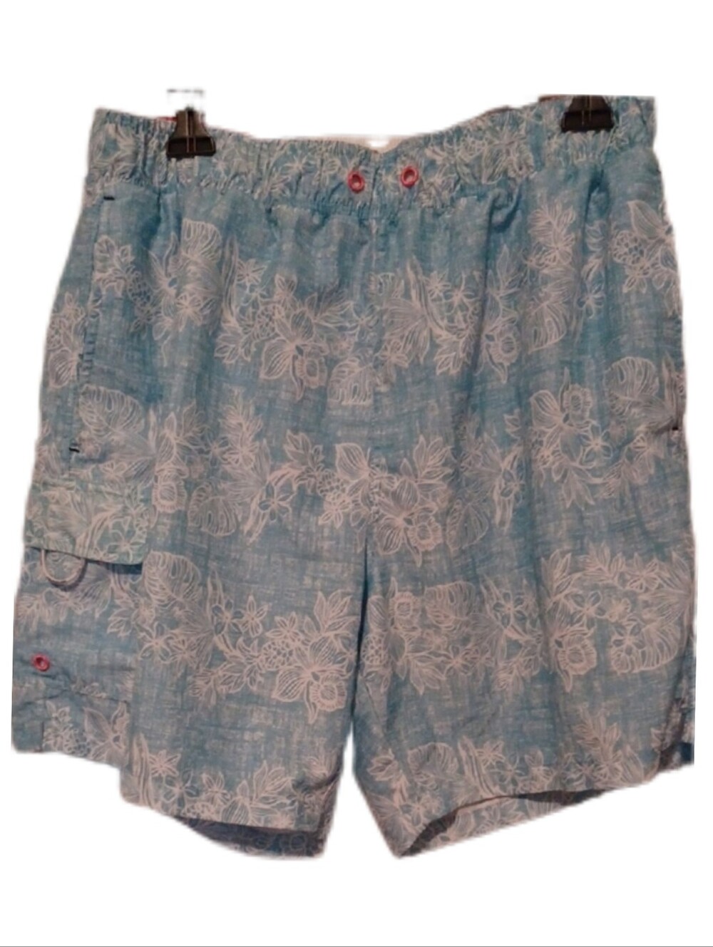 -- Havana Jim Blue Tropical Swim Trunks